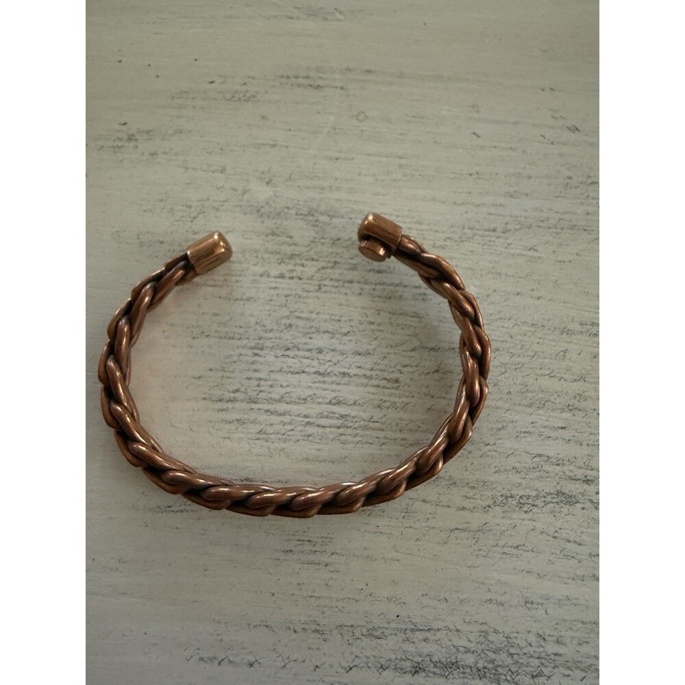 Twisted Copper Bracelet